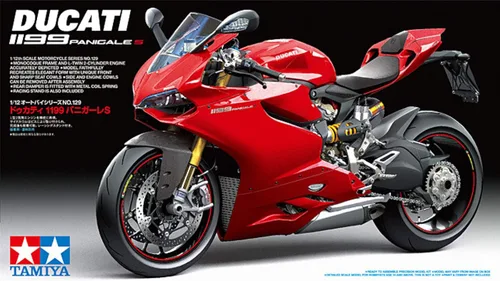Vista 7 de Tamiya 14129 1:12 Ducati 1199 Panigale S