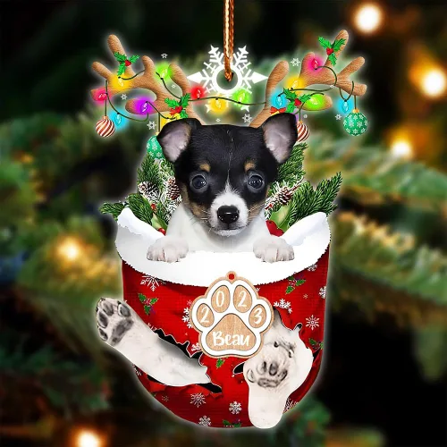 Vista 66 de NAZENTI Adorno Navideño de Bolsillo Personalizado de Affenpinscher en la Nieve, Adorno de Forma Acrílica de Perro, Adorno de Navidad 2023, Adorno