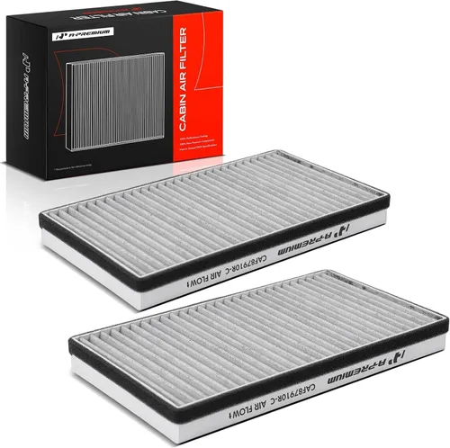 Vista 9 de A-Premium Filtro de aire de cabina con carbón activado compatible con los modelos Chevy, GMC y Cadillac - Silverado 1500, Suburban, Avalanche