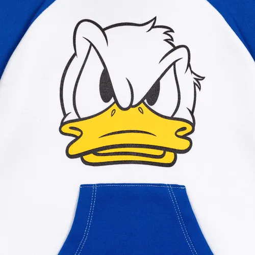 Vista 2 de Disney Sudadera con capucha raglán de vellón de Mickey Mouse con bolsillo