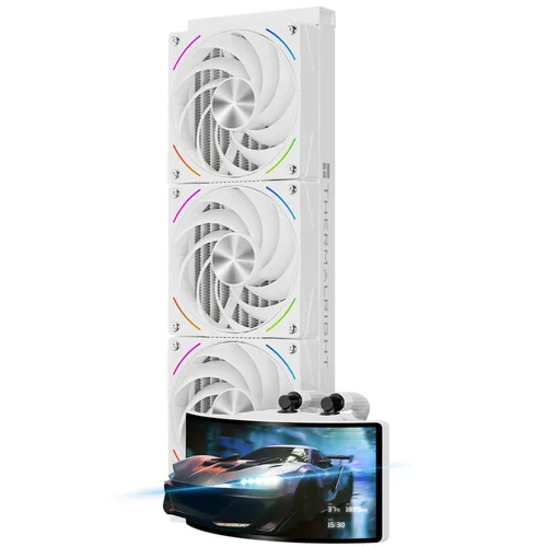 Vista 9 de Thermalright Rainbow Vision 360 Turbo ARGB Negro CPU Enfriador líquido