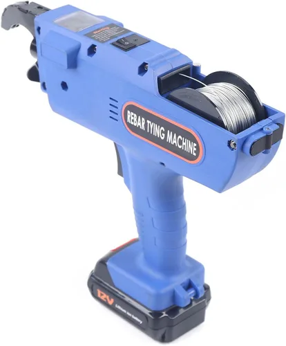 Vista 8 de Máquina de atar de barras de refuerzo de 0.3 a 1.33 pulgadas, herramienta automática de mano, barra de acero, herramienta de amarre de barras