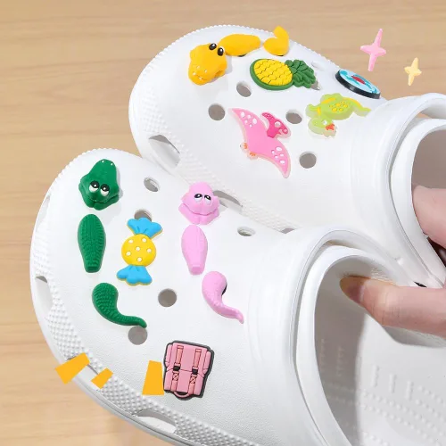 Vista 4 de RJ-Sport Dijes 3D para zapatos, bonitos, divertidos y llamativos widgets de decoración de zapatos para niños y adolescentes, mujeres y niñas