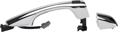 Vista 113 de TRQ Manija de puerta exterior delantera derecha cromada para el lado del pasajero compatible con Dodge Durango Jeep Grand Cherokee 2011-2021