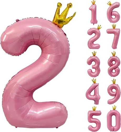 Vista 101 de Globos gigantes de helio de aluminio de 40 pulgadas, color negro, globos digitales grandes del número 0 para decoración de fiesta de cumpleaños