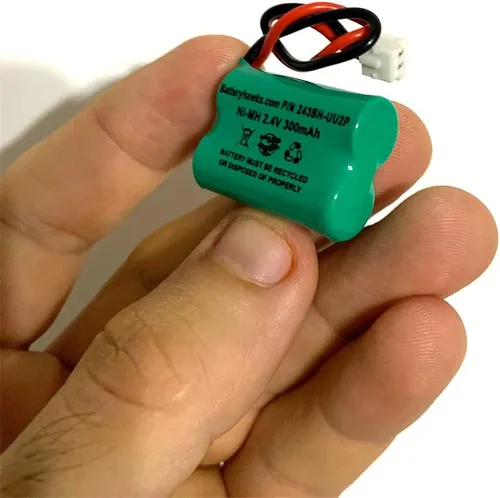 Vista 4 de 232020 Batería SERVERPASS Pager 450 46785 B11550 PAGSPVTFPB 2.4v 300mAh Ni-MH Batería