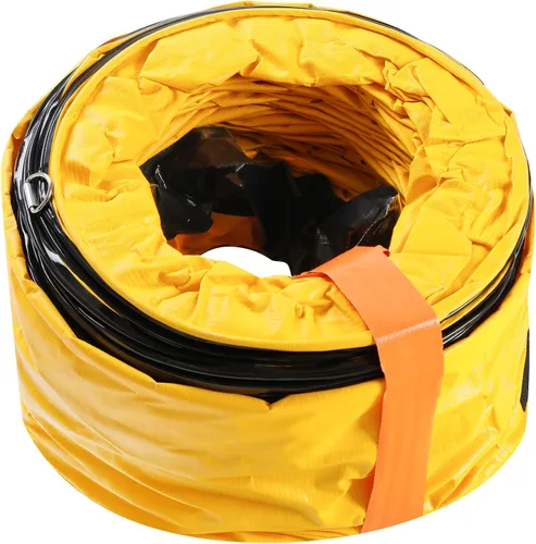 Vista 3 de MOUNTO Manguera flexible de conducto de PVC de 25 pies para ventilador de escape (8 pulgadas)