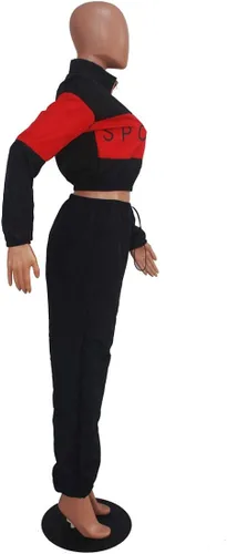 Vista 4 de Ophestin Conjunto de 2 piezas con estampado de letras para mujer