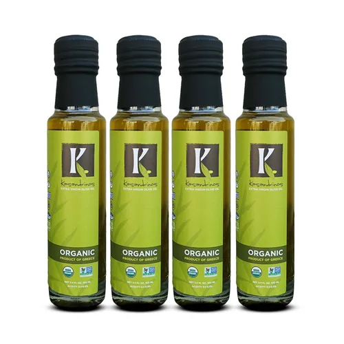 Vista 12 de Aceite de Oliva griego orgánico extra virgen Kasandrinos (botella de 17 oz)