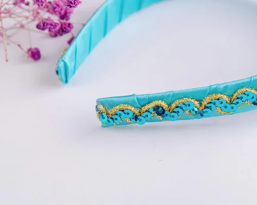 Vista 6 de JiaDuo Diadema de disfraz de princesa para niñas