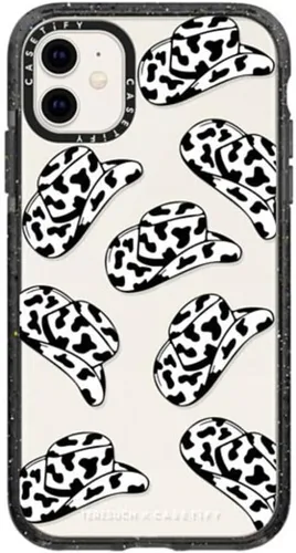 Vista 99 de Funda Impact de CASETiFY para iPhone 11 - Tiempo A Solas de Esther Kim - Negro Claro