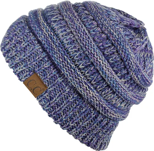 Vista 415 de C.C Trendy Warm Chunky Soft Stretch Cable Knit Beanie