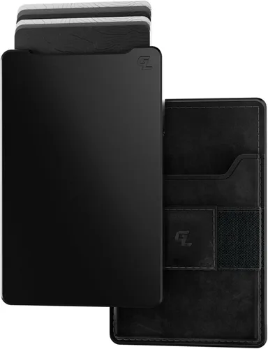 Vista 11 de Groove Life Cartera Magnética con Deslizamiento del Pulgar Groove - Portador de Tarjetas de Crédito de Aluminio Minimalista de Perfil Bajo