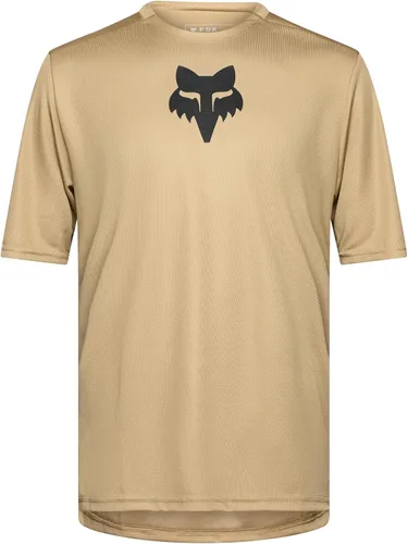 Vista 8 de Fox Racing Men's Ranger Short Sleeve Mountain Bike Jersey Cabeza de zorro negro