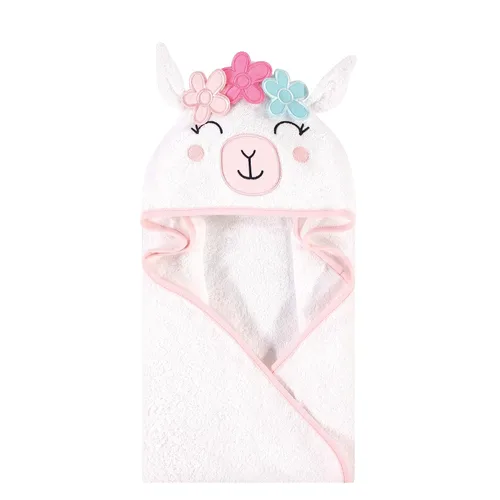 Vista 68 de Hudson Baby Toalla con capucha unisex de algodón con cara de animal para bebé, cocodrilo, talla única