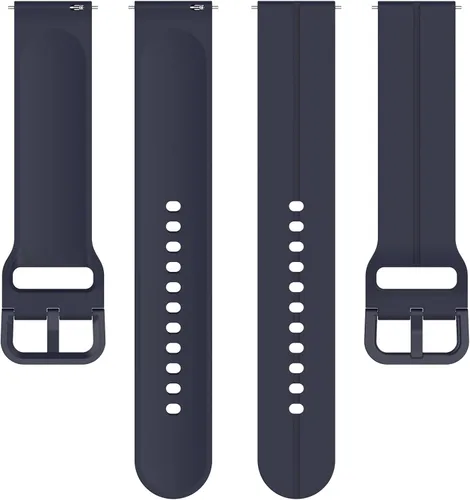 Vista 7 de TenCloud Paquete de 3 correas diseñadas para MILOUZ, Amzhero, A-TGTGA, TOOBUR, TMHAI, Hoowel IDW19 correa de reloj deportiva de silicona suave