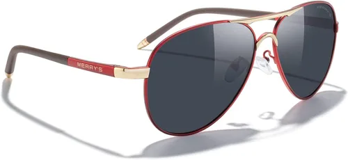 Vista 78 de MERRY'S, UV400 S8513, gafas de sol polarizadas para conducir, marco irrompible, para hombre.
