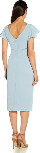Vista 2 de Adrianna Papell Vestido tubo crepé para mujer