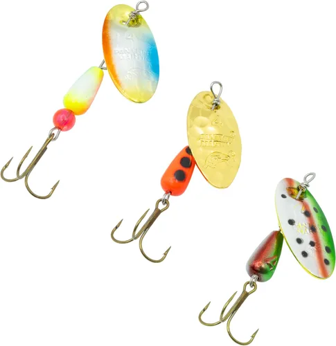 Vista 9 de Panther Martin Señuelos de pesca 3-Pack El mejor atrapapescados de todos los tiempos Señuelos giratorios mundialmente famosos en kit de valor