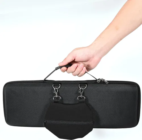 Vista 7 de RAIACE Estuche de almacenamiento duro compatible con Logitech MX Keys S/MX Keys Teclado inalámbrico iluminado avanzado.
