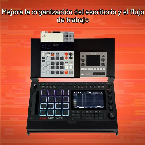 Vista 5 de XTS Duo-Flex - Soporte de sobremesa, 2 niveles para pedales FX