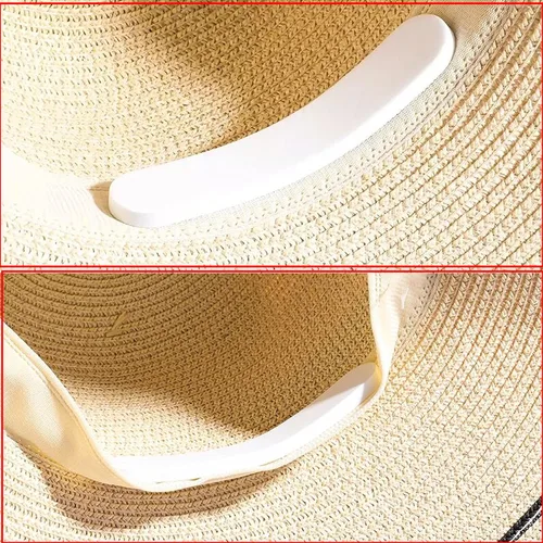 Vista 6 de monochef 30 piezas de cinta de espuma reductor de tamaño de sombrero 15 piezas negro+15 piezas blanco