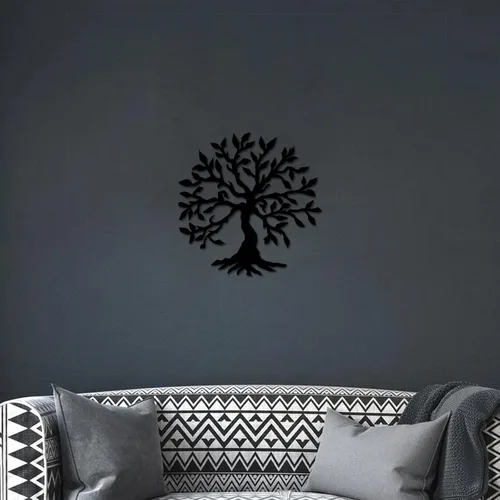 Vista 4 de Solucky Decoración de pared de árbol de la vida de metal, decoración de arte en metal, arte de pared del árbol de la vida, decoración de pared