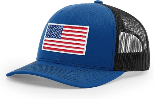 Vista 309 de Joe's USA Richardson 112 - Gorras de camionero con parche gráfico personalizado - Gorras estructuradas de cinco y seis paneles Richardson Premium