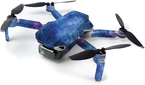 Vista 2 de MightySkins Skin compatible con DJI Mavic Mini Drone Quadcopter portátil - Pineapple Lane Funda protectora de vinilo duradera y única Fácil