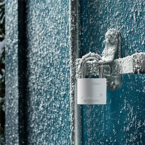 Vista 5 de 1.575 in Heavy Duty Lock Warehouse Candado con llave impermeable Candado de alta seguridad con 4 llaves