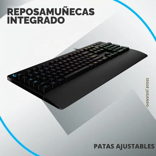 Vista 6 de Logitech G 502 Hero Mouse para juegos con cable y teclado para juegos RGB G213 - Ratones con botones programables y pesos ajustables - Teclado