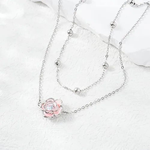 Vista 121 de CHIC & ARTSY Tobilleras delicadas de plata de ley S925 para verano, pulsera de tobillo ajustable multicapa para playa, joyería de pie para mujer
