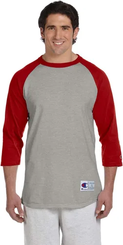 Vista 24 de Champion Camiseta de béisbol raglán para hombre