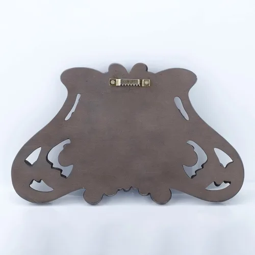Vista 4 de Veronese Design Greenman - Placas de pared (bronce fundido en frío, tamaño mediano)