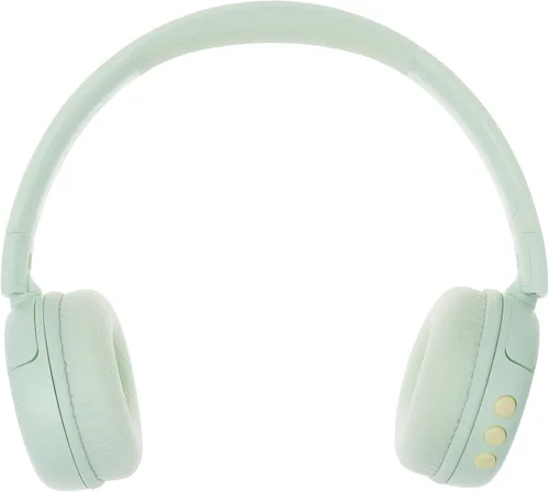 Vista 3 de BuddyPhones POP Fun Auriculares plegables Bluetooth para niños + micrófono, funciona con cable o inalámbrico, limitación de volumen SafeAudio