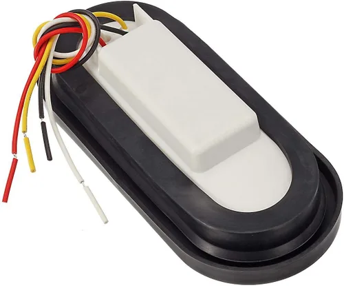 Vista 6 de Partsam 2 luces LED ovaladas de freno para remolque de camión de 6 pulgadas, luces traseras para luces traseras rojas y ámbar, luces direccionales