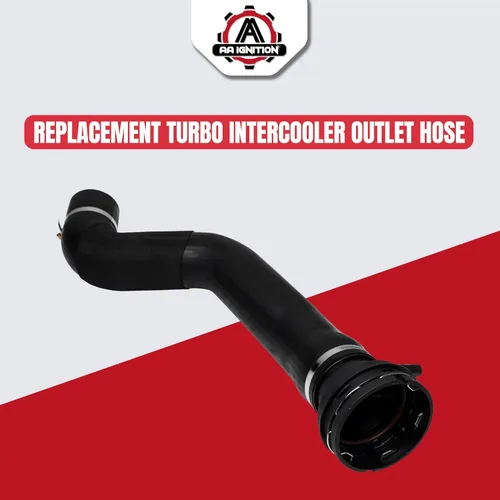 Vista 5 de Tubo de salida Turbo Intercooler de repuesto por AA Ignition – Compatible con Ford 6.7L Powerstroke – 2017, 2018, 2019 F-250, F-350, F-440, F-550