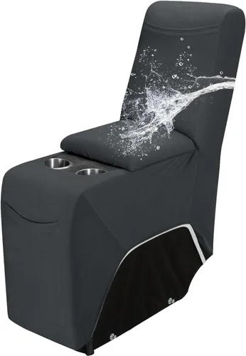 Vista 11 de Easy-Going - Funda 100% impermeable para sofá reclinable, fundas de sofá elásticas para sofás reclinables, funda de sofá seccional extra grande