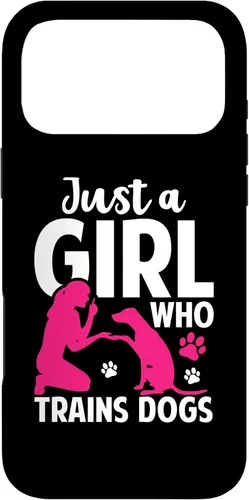 Vista 22 de Girl Who Trains Dogs Training Funny Dog Trainer Women Girls Case for iPhone 17