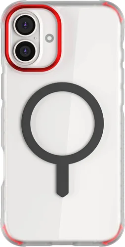 Vista 141 de Ghostek Covert Clear - Funda transparente para iPhone 15 Plus, silicona a prueba de golpes, compatible con accesorios Apple MagSafe, funda Negro