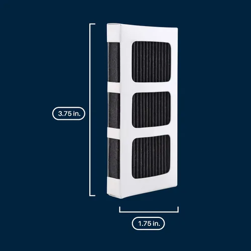Vista 2 de SpiroPure SP-FRAIR2 - Filtro de aire puro para refrigerador 242047805, Pure Air Ultra 2, PureAir Ultra II, PAULTRAII2PK, 5303918847, AP6285787