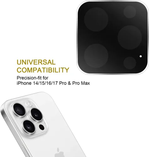 Vista 2 de Protector de lente de filtro magnético con ND16 para iPhone 14 Pro/Pro Max, iPhone 15 Pro/Pro Max, iPhone 16 Pro/Pro Max, iPhone 17 Pro/Pro Max