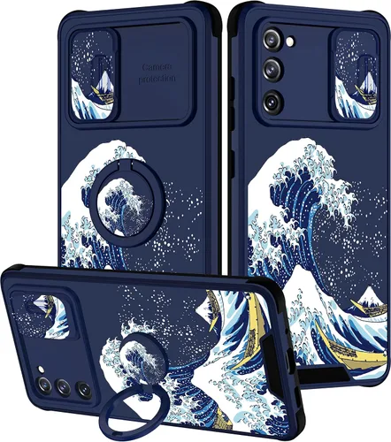 Vista 20 de Funda 2 en 1 para Samsung Galaxy S23 Ultra Flamingo para mujeres y niñas, diseño femenino de flamencos con cubierta deslizante para cámara y soporte