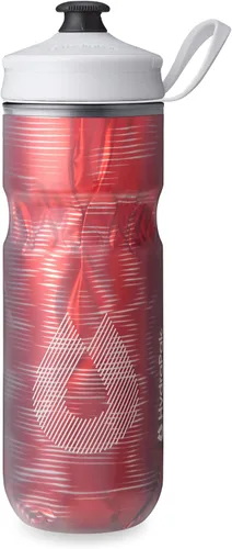 Vista 22 de HydraPak Botella Polar - Botella de agua deportiva Polar aislada - Libre de BPA, botella flexible deportiva y para bicicleta con asa