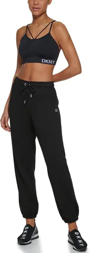 Vista 5 de DKNY Jeans Womens Casual Mid Rise Logo Joggers Sweatpants
