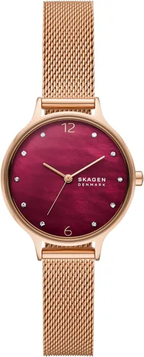 Vista 11 de Skagen Anita Lille Minimalist Stainless Steel Watch for Women