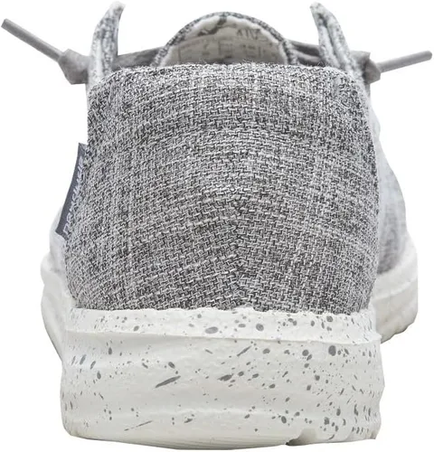 Vista 5 de Hey Dude Wendy Chambray - Zapatos para mujer, mocasines con cordones para mujer, cómodos y ligeros