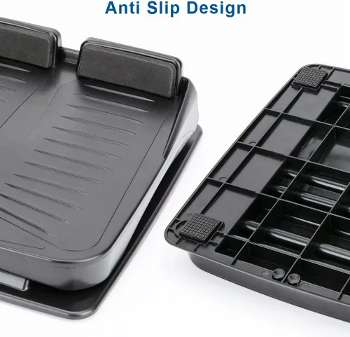 Vista 10 de StrongTek Tabla Inclinada Portátil, Ligera de 3.7 libras, Tabla de Estiramiento de Pantorrillas Ajustable de 5 Niveles (20°–50°) con Superficie