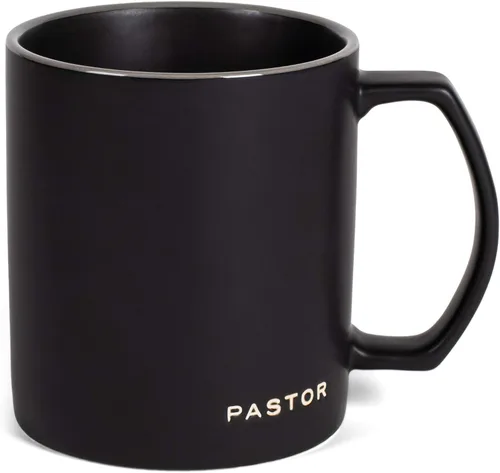 Vista 10 de Lighthouse Christian Products Simply Yours Pray - Taza de café de cerámica de 18 onzas, paquete de 4, color negro medianoche