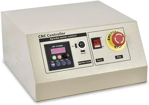 Vista 8 de Futchoy 4-Axis USB CNC 6040 Router máquina de grabado PCB Fresadora con controlador 110V 1.5KW VFD Enrutador refrigerado por agua Máquina de grabado